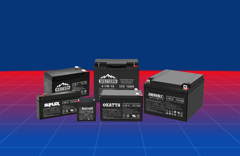 4V-6V-12V VRLA AGM UPS Batteries